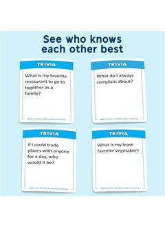 Arabest Get to Know Your Family: A Playful Game with Conversation Starters and Challenges - Perfect for Children, Adolescents, and Adults  - Image 2
