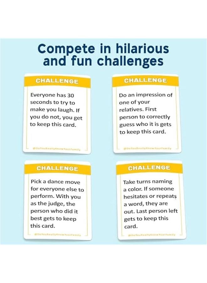 Arabest - Get to Know Your Family: A Playful Game with Conversation Starters and Challenges - Perfect for Children, Adolescents, and Adults - Image 1