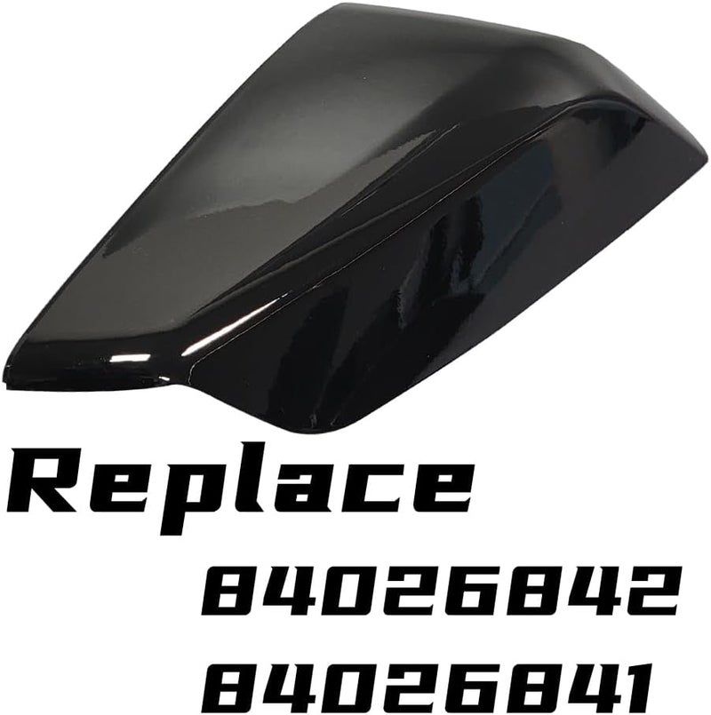 Dimeani fit for Chevrolet Malibu Side Mirror Cover, fit for 2016 2017 2018 2019 2020 2021 2022 2023 2024 2025 Chevy Malibu Passenger Driver Side Glossy Black 84026842 84026841 - Image 4