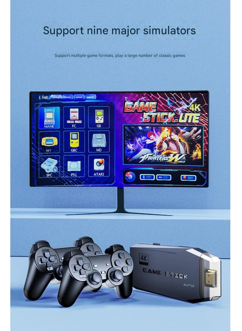 Home Game Console, Dual Player Wireless Arcade, Home 4K High-definition TV, Joystick All-in-one, Single Player Classic Retro - Image 3