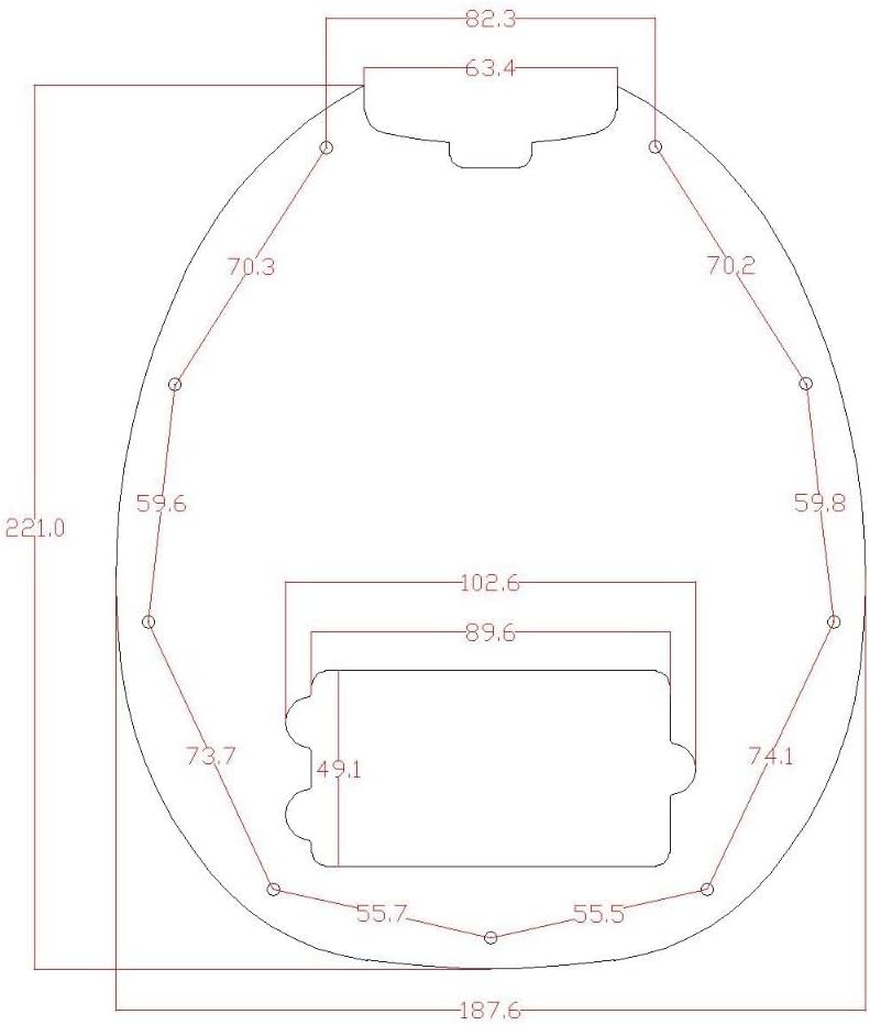 KAISH Bass Pickguard Fit for Musicman classic 4 string StingRay bass models Vintage Tortoise - Image 2