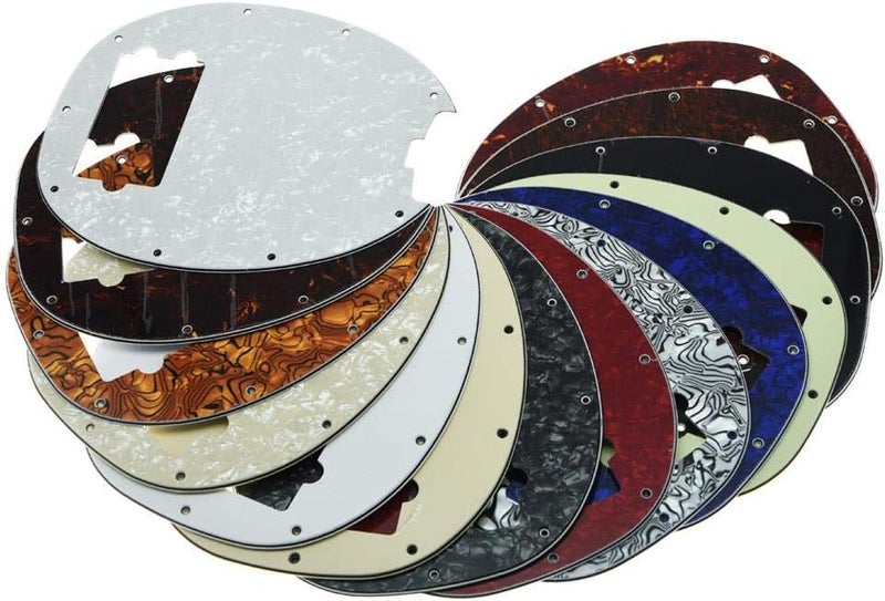 KAISH Bass Pickguard Fit for Musicman classic 4 string StingRay bass models Vintage Tortoise - Image 5