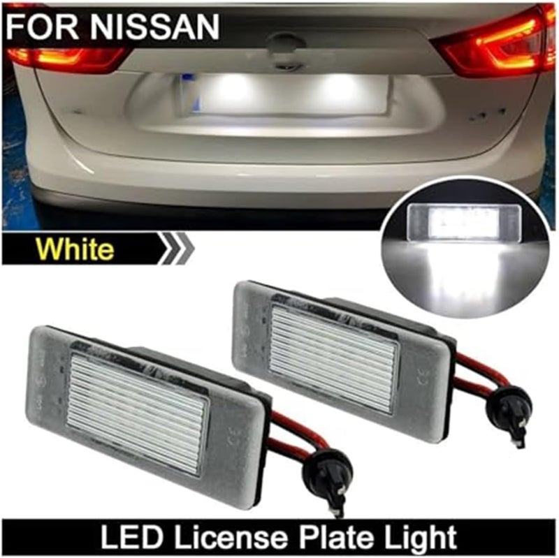 Wivplex 2Pcs License Plate Light for Nissan Vehicles - Image 5