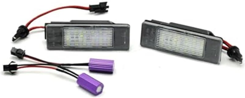 Wivplex 2Pcs License Plate Light for Nissan Vehicles - Image 2