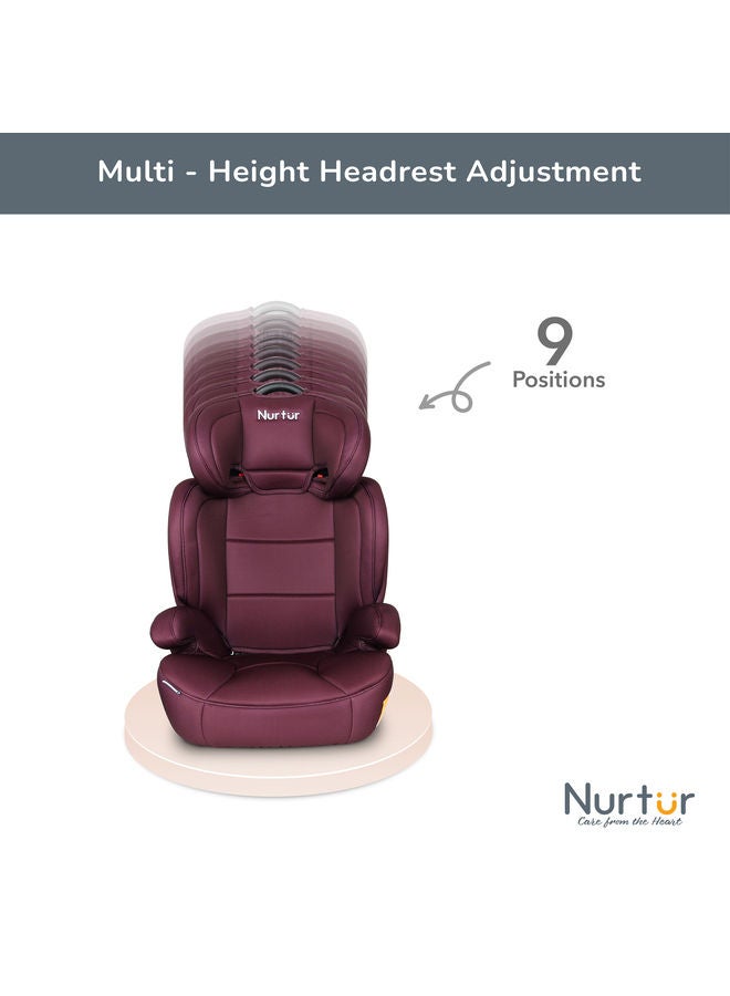 نورتر مقعد أطفال جو بيتر  في  مع مسند ظهر قابل للتعديل وحزام أمان خماسي النقاط من  أشهر إلى  سنة حتى  كجم - Image 4