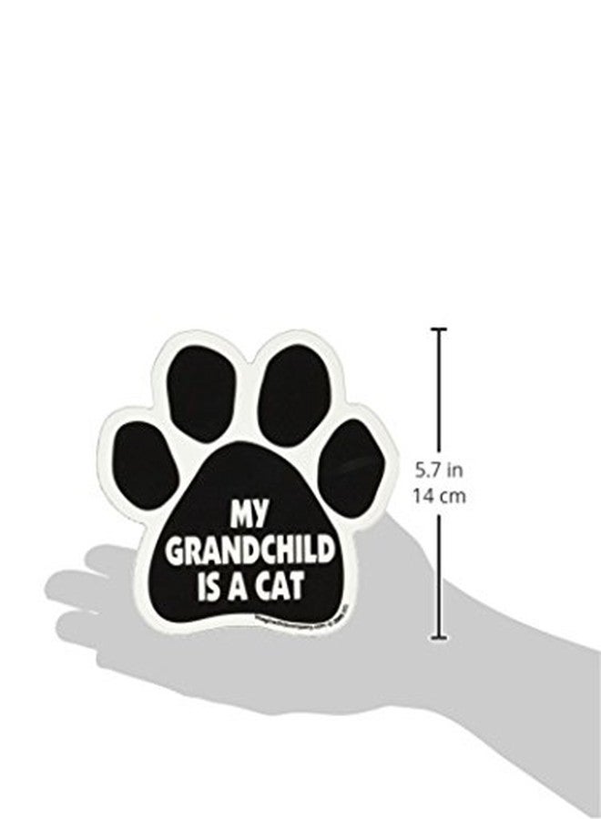 Imagine This Paw Car Magnet, My Grandchild is a Cat, 5-1/2-Inch by 5-1/2-Inch - Image 2