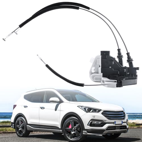 TCFWED Door Lock Latch Actuator Compatible with Hyundai Santa Fe/Santa Fe Sport 2013-2018,Santa Fe XL 2013-2019,Rear Passenger Side,Replace # 81420-2W000,814202W000 - Image 1