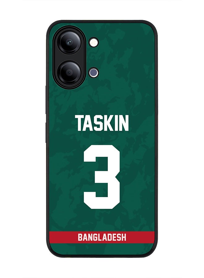 Stylizedd For vivo Y21 / Y11 Case,Slim fit Camera Protection, Shockproof Thin Phone cover  - Bangladesh Taskin Ahmed, Jersey No 3 - Image 1