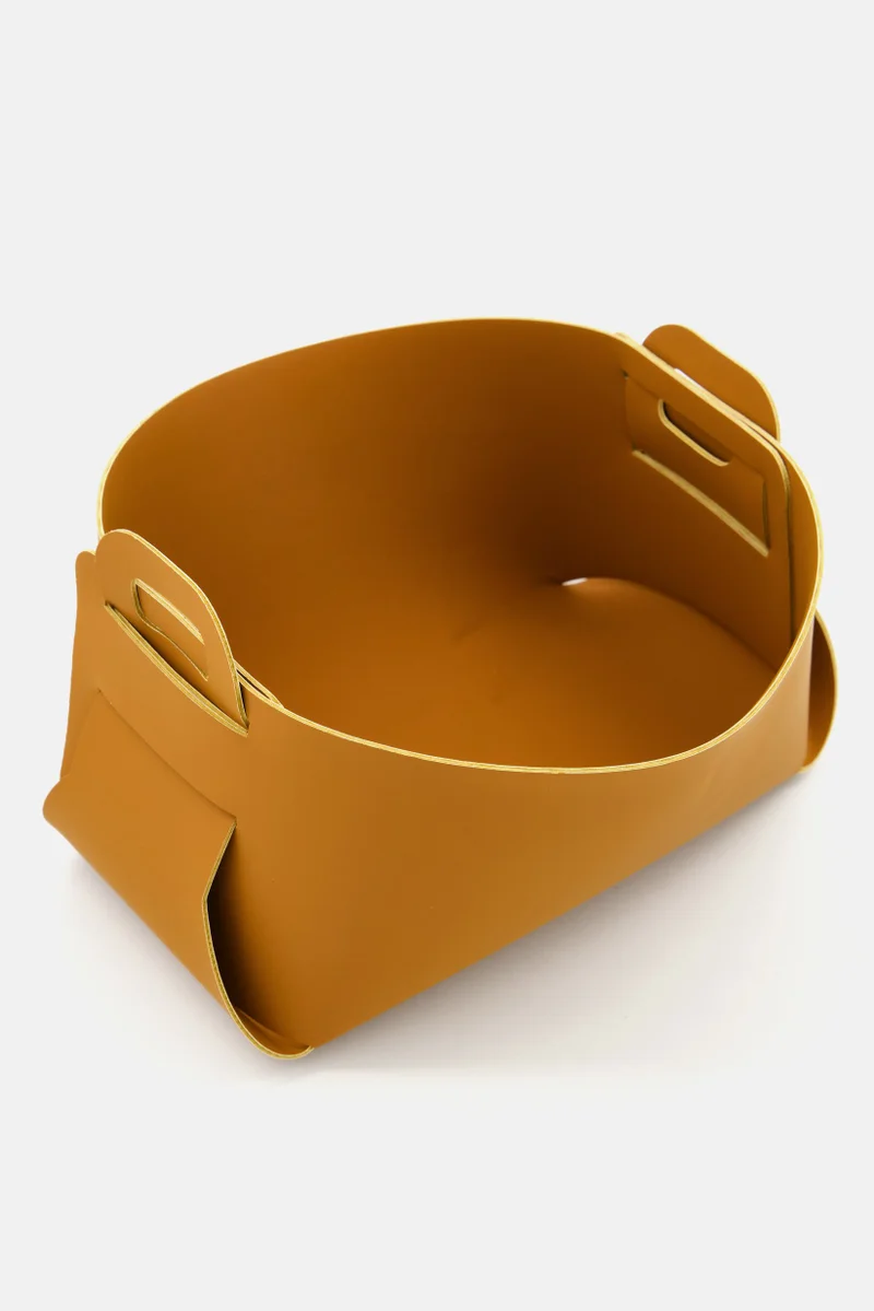 Muy Mucho Storage Basket 24 x 14 x 13 cm, Brown