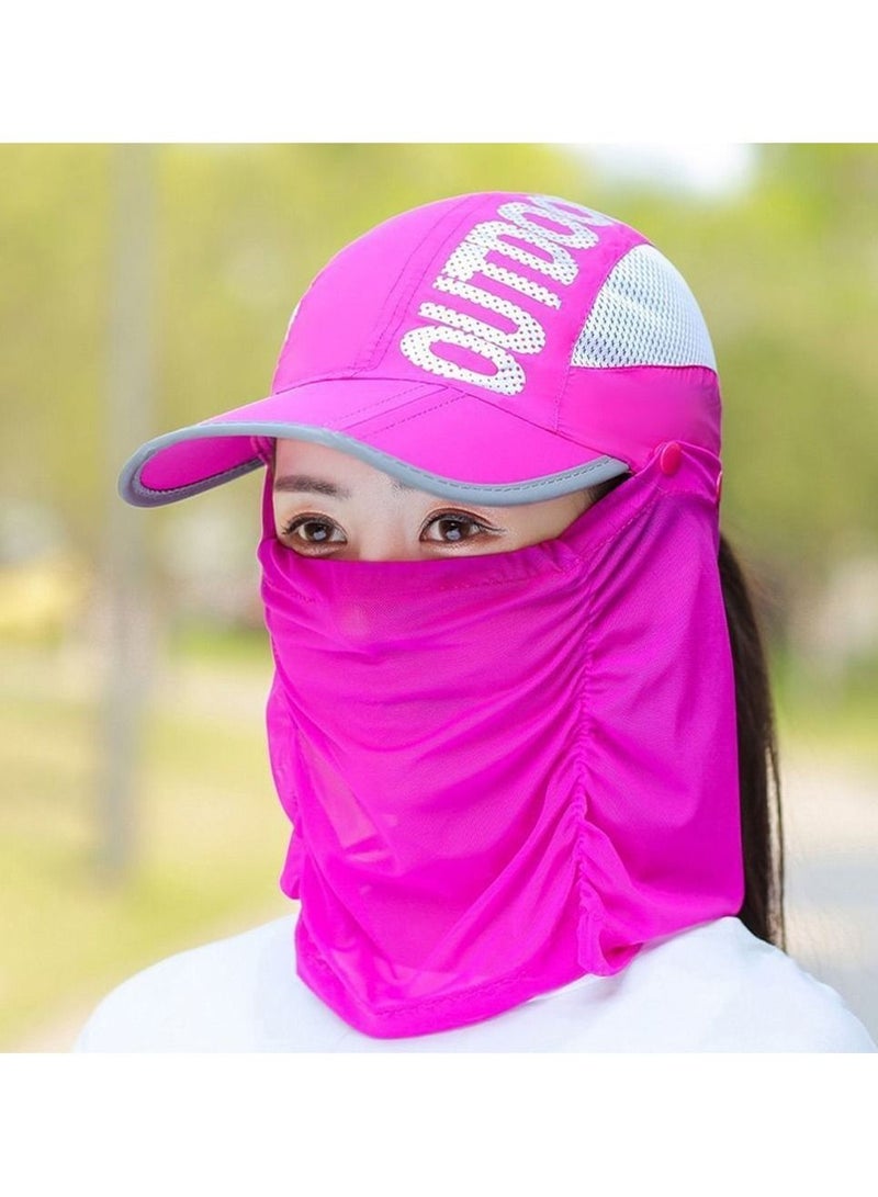 DubaiGallery Brim Breathable Detachable Shade Hat Beach Cap Baseball Cap Sunshade Sun Hat  - Image 1
