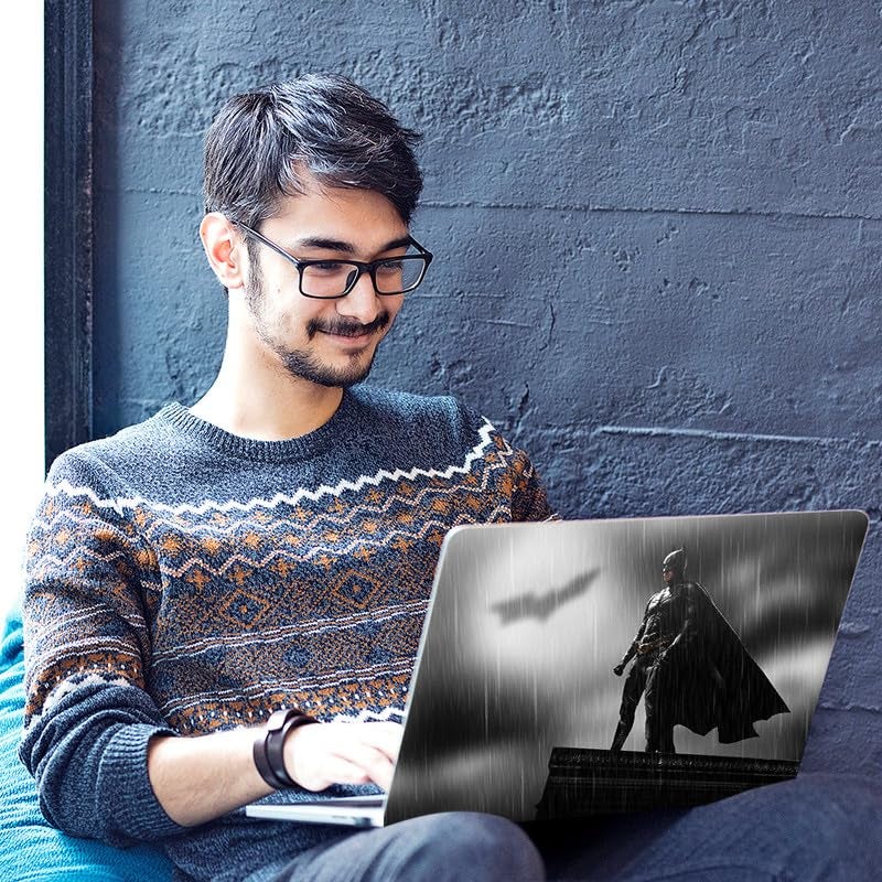 Galaxsia Batman D2 Full Body Vinyl Laptop Skin/Sticker/Cover Upto 15.6 Inches Laptops Laminated-Removable-HD Quality Compatible for Hp-Dell-Sony-Lenovo-Asus etc.(15x10 Inches) - Image 5