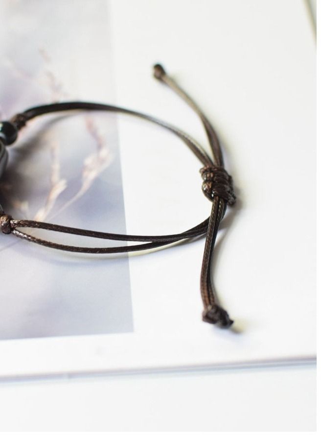 سوارة برج الحوت مناسبة للرجال والنساء قابلة للتعديل بتصميم مميز من أساور الابراج الفلكية - Image 2