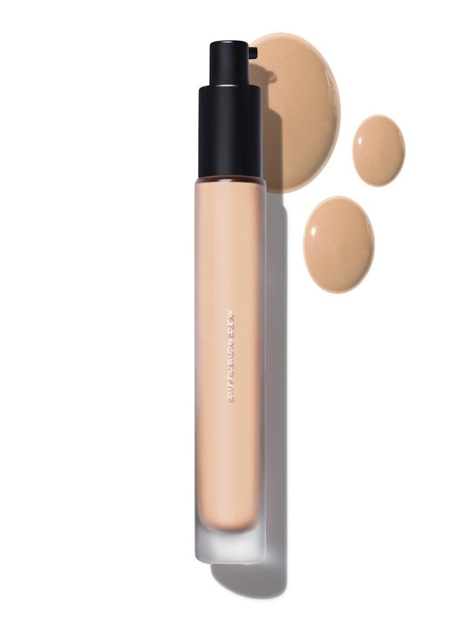 MAKE Beauty Diffusion Dew Skin Tint. Sheer to Medium Coverage Radiant Finish. Blurring, Smoothing, and Brightening for Glowing Complexion. Enhanced with Niacinamide and Adenosine. Neutral 02 - Image 1