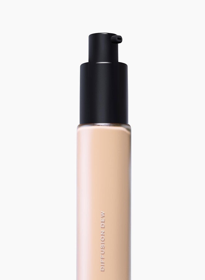 MAKE Beauty Diffusion Dew Skin Tint. Sheer to Medium Coverage Radiant Finish. Blurring, Smoothing, and Brightening for Glowing Complexion. Enhanced with Niacinamide and Adenosine. Neutral 02 - Image 2