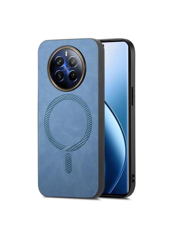 S-TOP Case For Realme 12 Pro+ Retro MagSafe Magnetic PU Back Cover Phone Case - Image 1