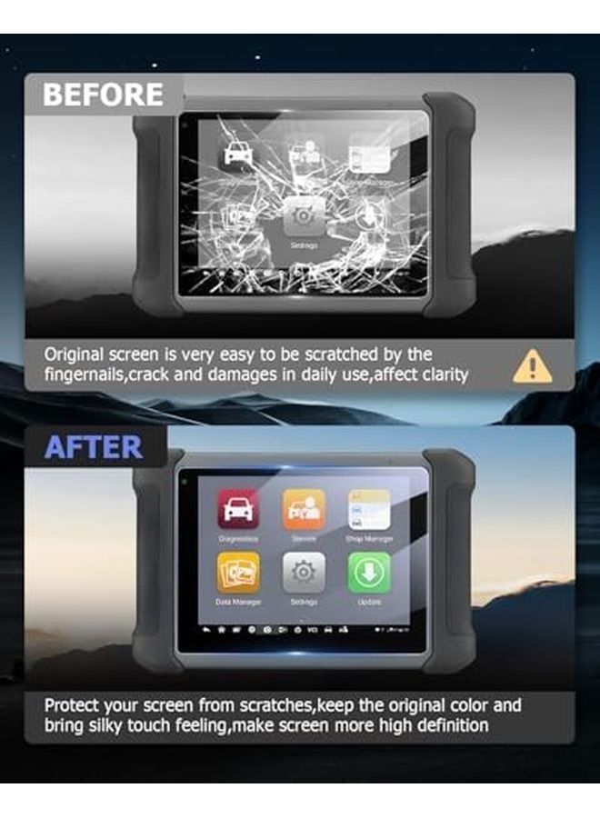 Autel Scanner Screen Protector Tempered Glass 8 Inch for MS906BT MS906TS MS906CV MS906s - Image 4