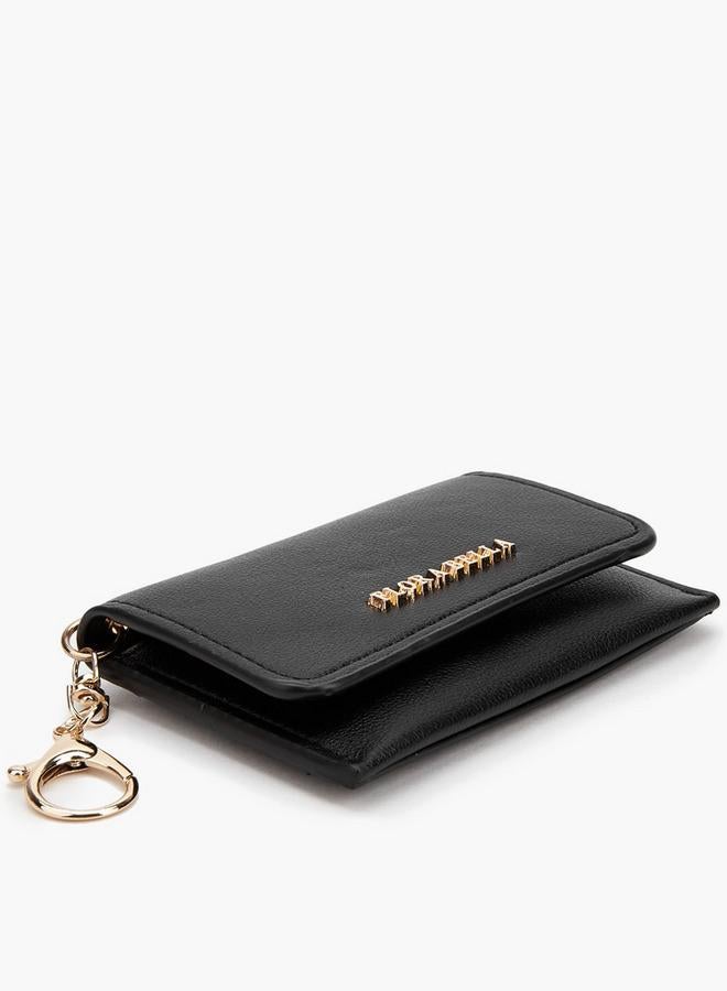 Flora Bella By Shoexpress Textured Bio-Fold Wallet With Keyring - Image 4