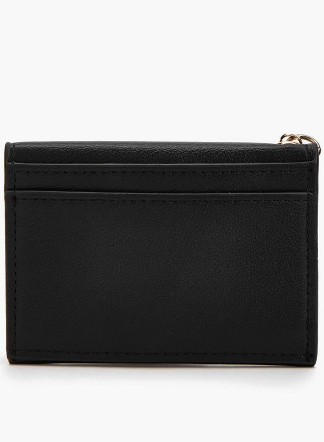 Flora Bella By Shoexpress Textured Bio-Fold Wallet With Keyring - Image 2
