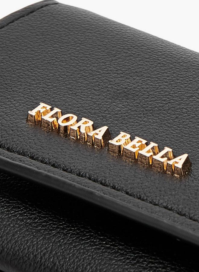 Flora Bella By Shoexpress Textured Bio-Fold Wallet With Keyring - Image 5