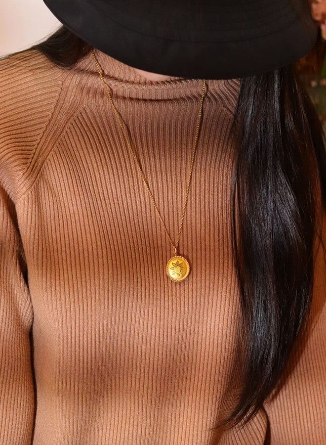 يوفينغ قلادة قابلة للتوسيع لحفظ الصور، تتسع لأربع صور، هدية مثالية لأعياد الميلاد، بتصميم زهرة عباد الشمس. - Image 3