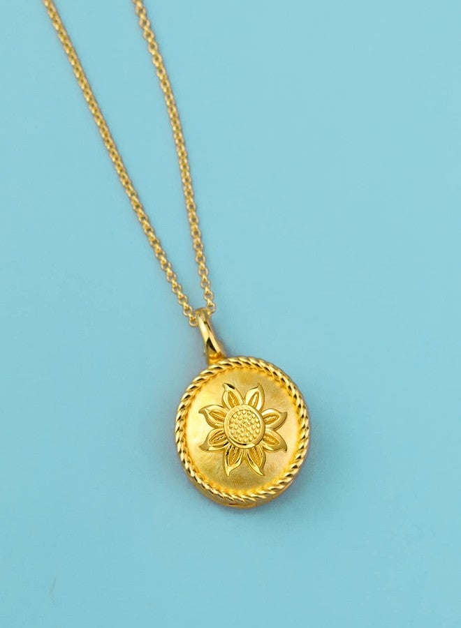 يوفينغ قلادة قابلة للتوسيع لحفظ الصور، تتسع لأربع صور، هدية مثالية لأعياد الميلاد، بتصميم زهرة عباد الشمس. - Image 5