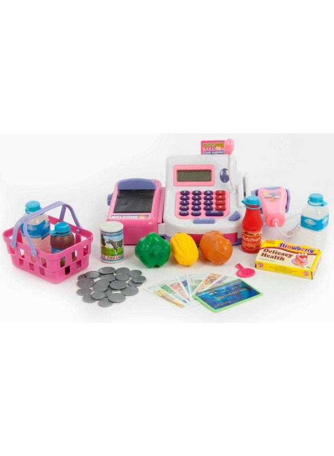 Mayatra'S Realistic Educational Cash Register Toy Supermarket Plastic Set ( Color May Vary,Multicolor ) - Image 2