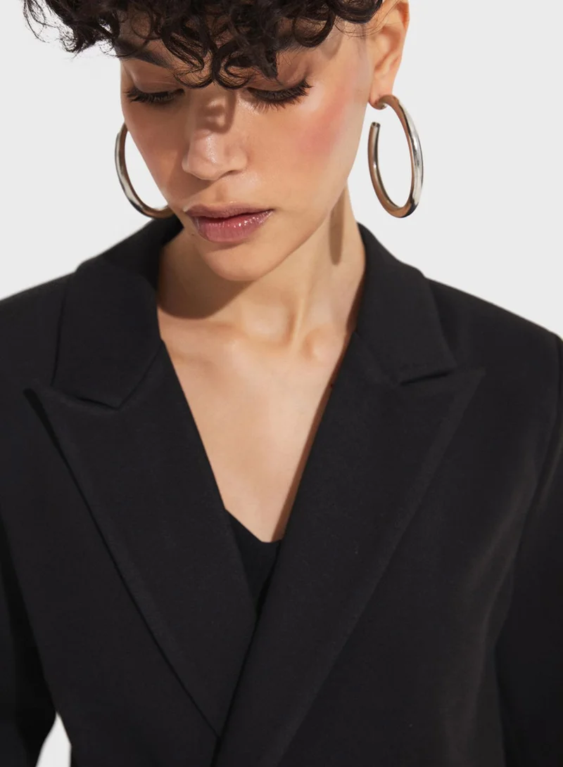 جون Button Detail Jacket