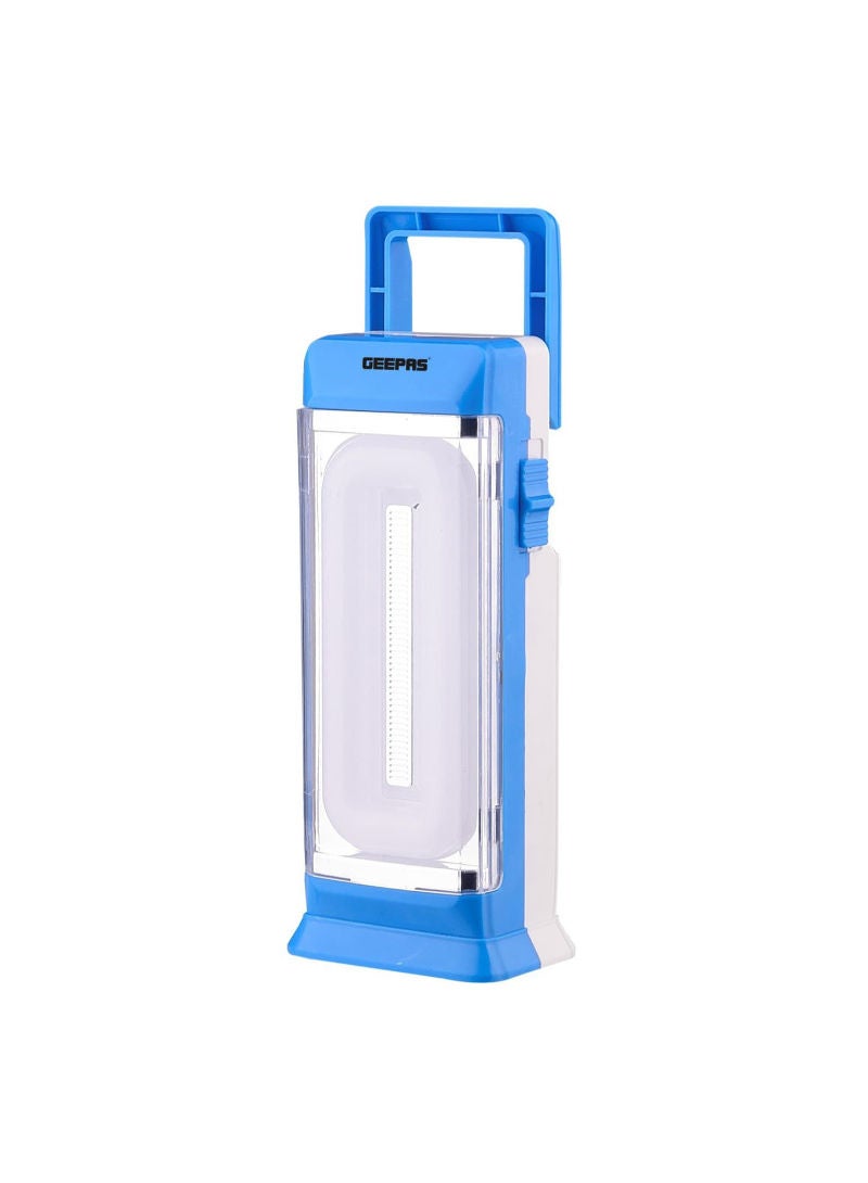 Geepas Rechargeable Led Emergency Light White/Blue