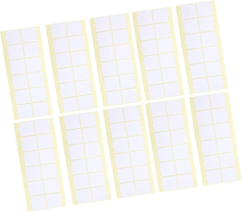 شريط تركيب رغوة صوتي مزدوج الوجهين 40x40x1 مم مربعات عازلة للصوت مجموعة من 10 قطع - Image 4