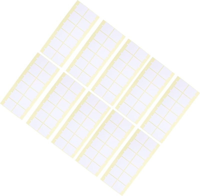 شريط تركيب رغوة صوتي مزدوج الوجهين 40x40x1 مم مربعات عازلة للصوت مجموعة من 10 قطع - Image 3