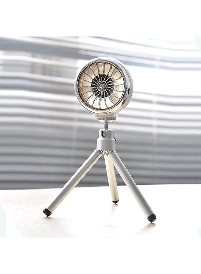 Portable USB Mini Cooling Fan with Tripod Bike Handlebar Electric Fan Outdoor Cycling Fan with 4 Speeds  - Image 4
