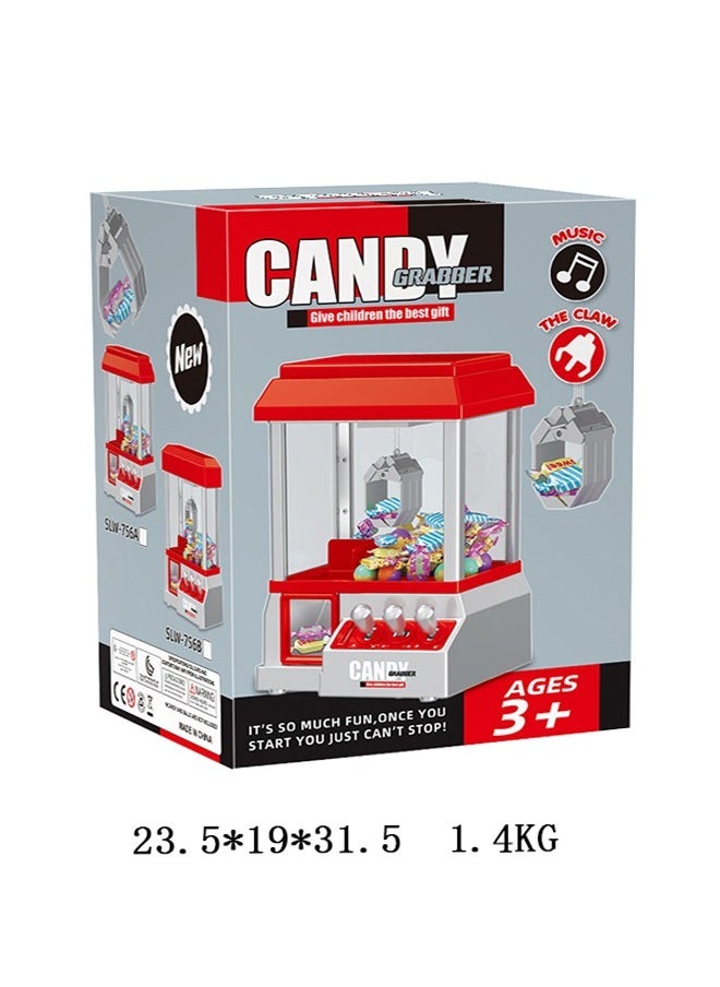 null - Mini Claw Machine Game With Joystick 6Dolls - Image 1