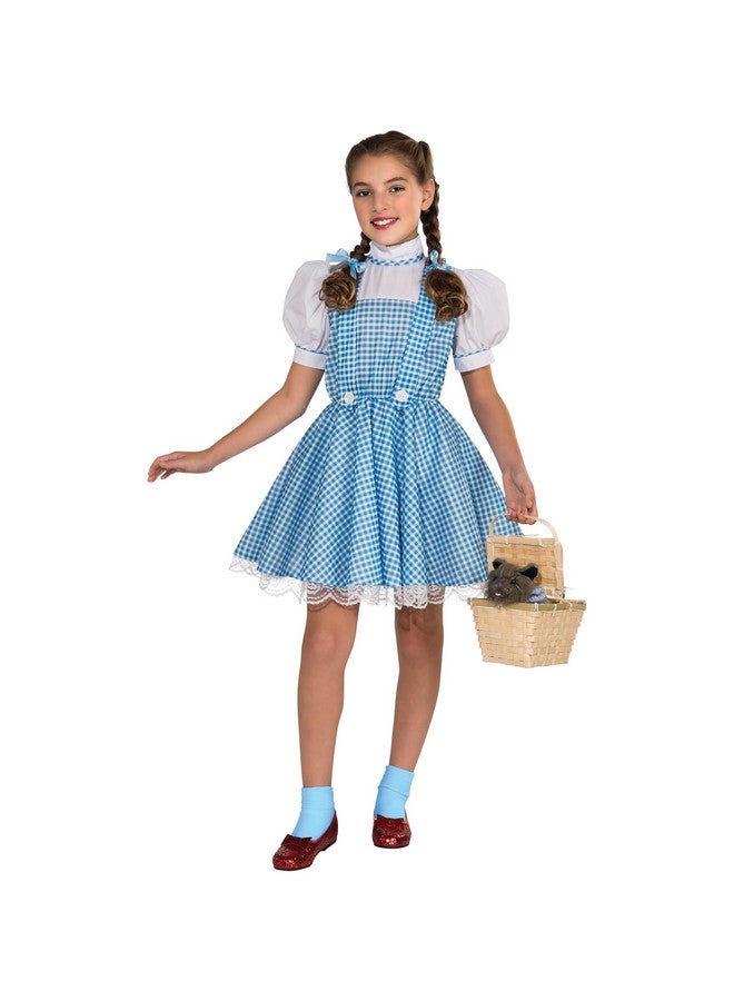 Rubies Girl's Wizard of Oz Deluxe Dorothy Costume Dress, Small - Image 1