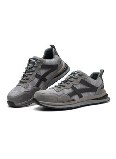 Verci Men Steel Toe Sneakers Safety Shoes Low top Work Shoe with Air Cushion Lightweight Breathable Puncture Proof (41 EUR)  - Image 1