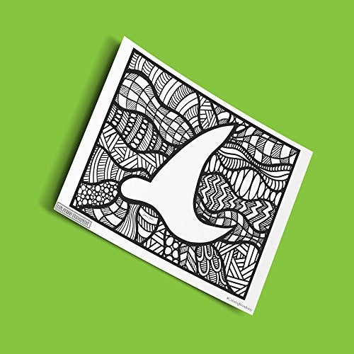 Coloring Broadway - Wicked Inspired Coloring Pages (Set of 4), Defying Gravity Musical Theater Merchandise, Printed on Matte Card Stock (8 1/2” x 11”), Ideal Gift for a Broadway Theater Lover - Image 5