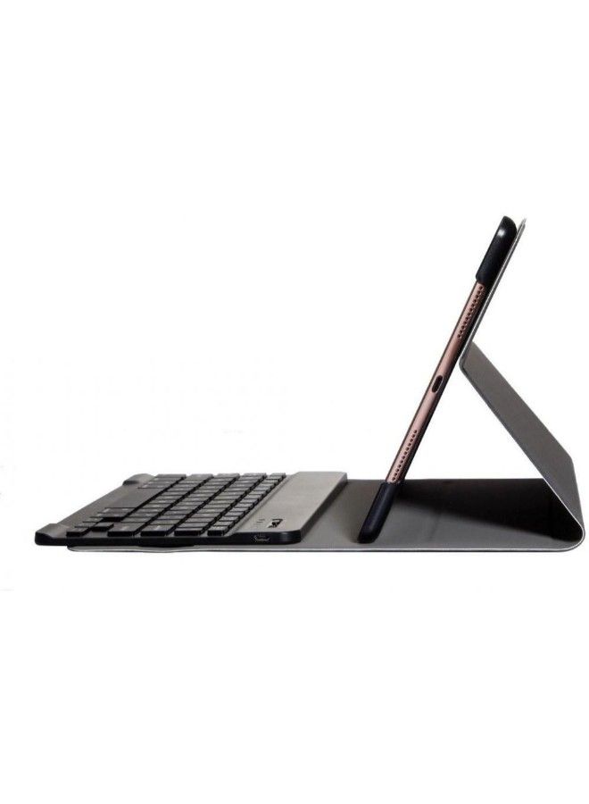 Loquat Ultra-Slim Keyboard Case Cover With Bluetooth Wireless Black - Image 2