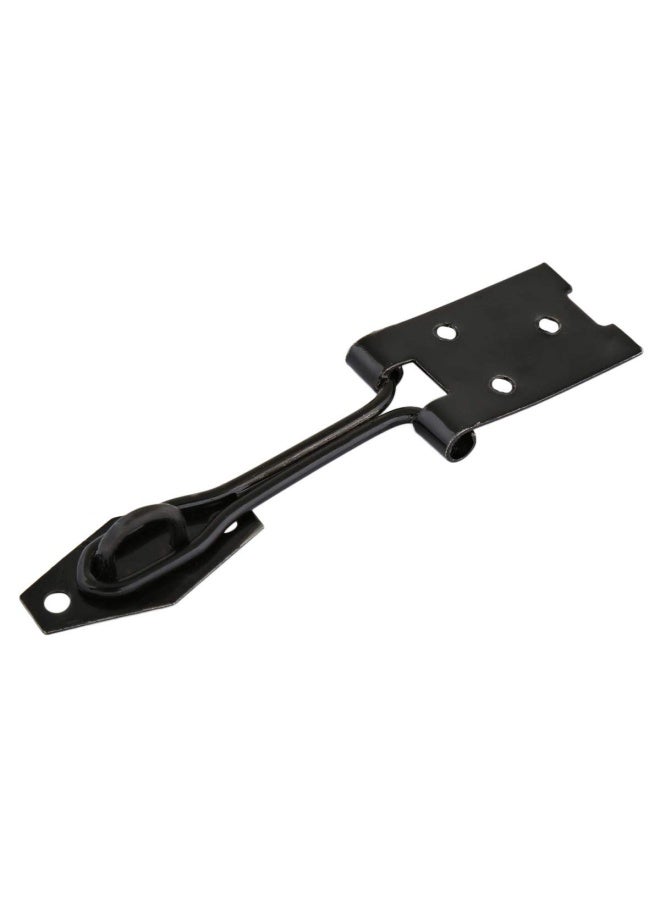 ROBUSTLINE Wire Hasp And Staple - Black 4 X 3 Cm - Image 2