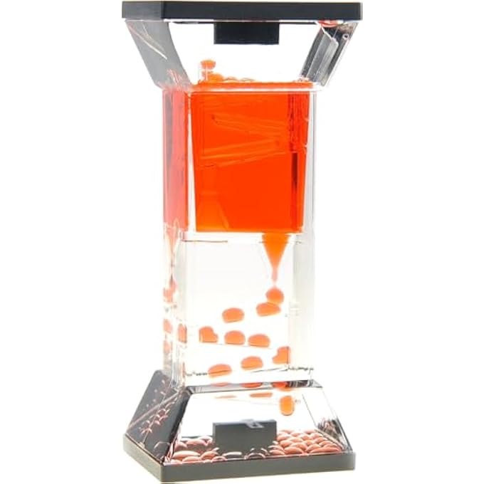 PowerTRC Liquid Motion Bubbler Sensory Fidget Toy for Desk Tops | Calming and Relaxing ADHD, Anxiety, and Autism Toy for Kids and Adults | Handheld Water Game - Image 1