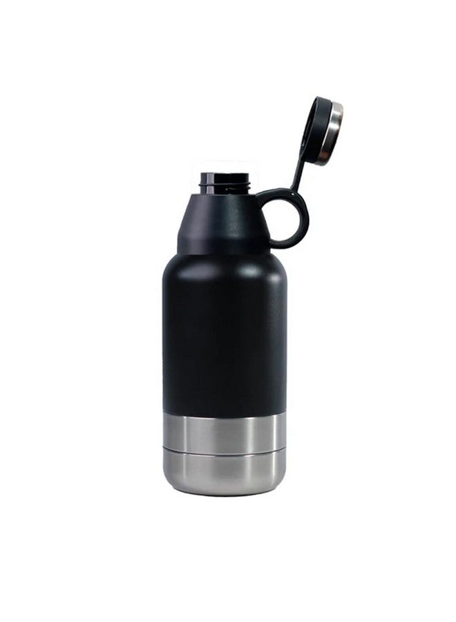 Melbify 3-in-1 Flask with Storage Bowls| Vacuum Flask |Melbiflask Water Bottle | Thermosteel Insulated Flask | 1 Litre | Hot&Cold Water,Coffee,Tea,Milk,Soup|Best Flask for Babies,Office&Travel - Image 3