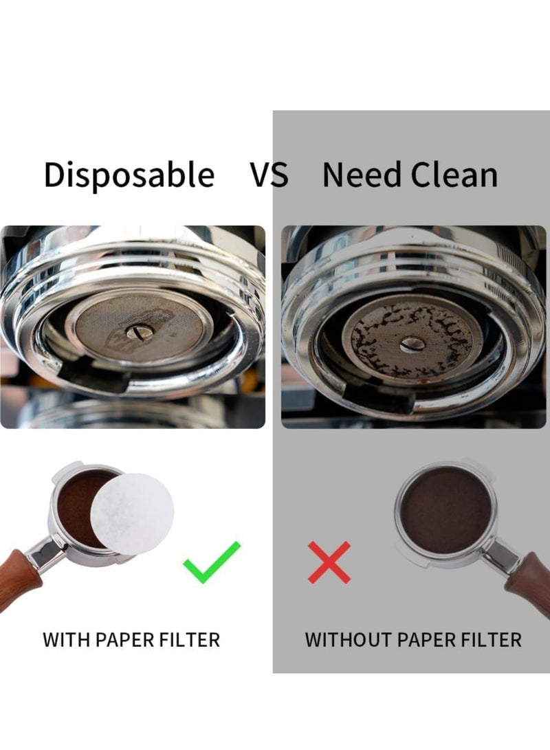 400 Pcs 51mm Espresso Paper Filters - For Portafilter Baskets & Coffee Makers