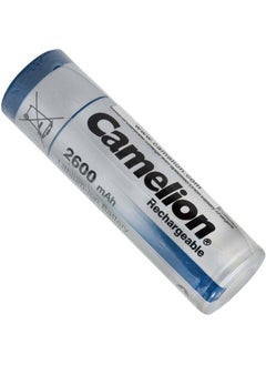 Camelion 3 PIECES AA Rechargeable Lithium-Ion Battery 2600mAh ICR18650F-26 Flatbed Flatbed for Cameras, Toys, Flashlights, Industrial Devices and More 3.7V  - Image 2