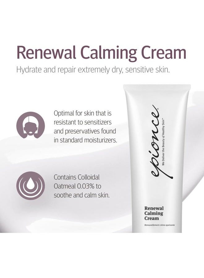 Epionce Renewal Calming Cream, Body and Hand Cream with Colloidal Oatmeal and Ceramides, Dry Skin Cream - Image 2