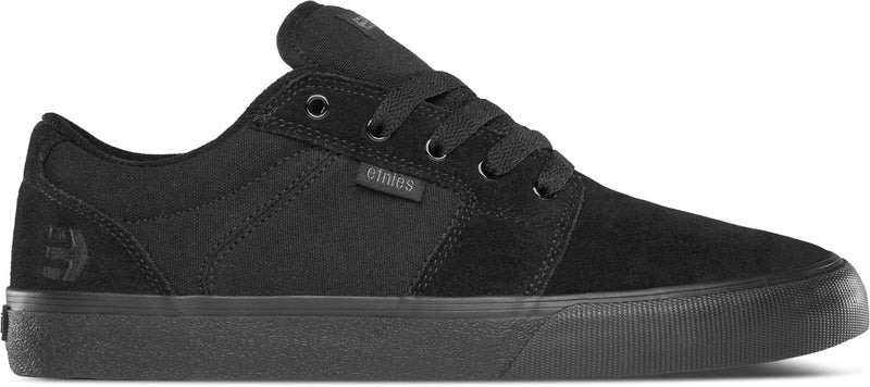 Etnies mens Barge Ls Skate Shoe, Black/Black/Black, 9 US - Image 4