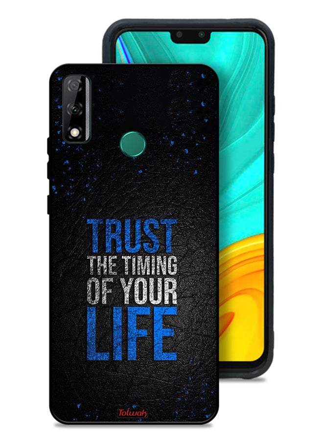 Tolwak Huawei Y8s Protective Case Cover Trust The Timing Of Your Life  - Image 1