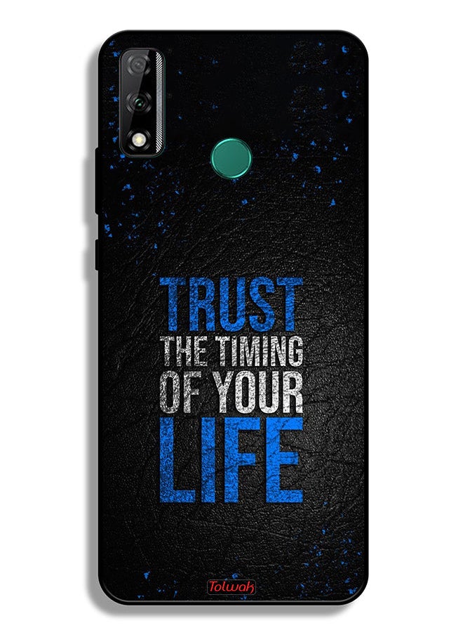 Tolwak Huawei Y8s Protective Case Cover Trust The Timing Of Your Life  - Image 2