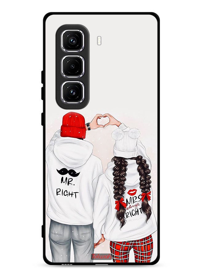 Tolwak Infinix Hot 50 Pro Plus 4G Protective Case Cover Right And Always Right  - Image 1