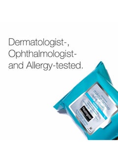 Neutrogena Makeup Remover Cleansing Towelettes, Daily Face Wipes to Remove Dirt, Oil, Makeup & Waterproof Mascara, 25 ct. (Pack of 3)  - Image 4