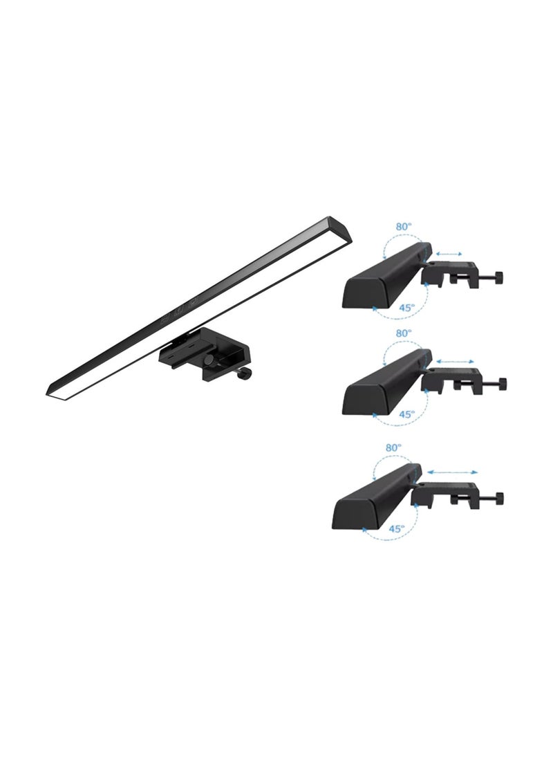 Rightsure - Computer Monitor Light,No Glare Monitor Light Bar with Eye Caring,Touch Control USB Powered E-Reading LED Task Lamp Screen Light Bar with No Glare,Stepless-Dimming LED Lamp for Desk Office Home Game - Image 1