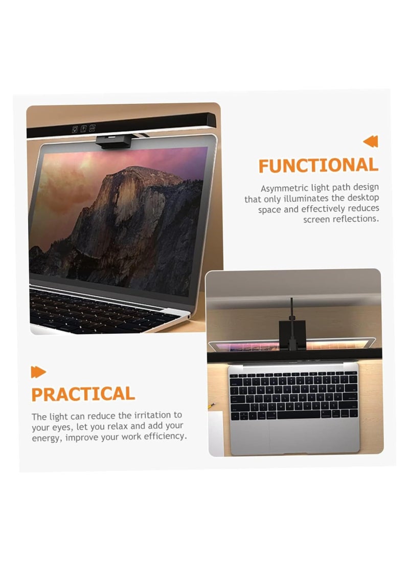 Rightsure - Computer Monitor Light,No Glare Monitor Light Bar with Eye Caring,Touch Control USB Powered E-Reading LED Task Lamp Screen Light Bar with No Glare,Stepless-Dimming LED Lamp for Desk Office Home Game - Image 1