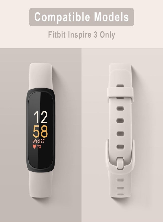 اي كي سوار AK متوافق مع سوار Fitbit Inspire 3 للرجال والنساء، أساور رياضية بديلة قابلة للتعديل لجهاز تتبع اللياقة البدنية Fitbit Inspire 3 (بإضاءة النجوم) - Image 2